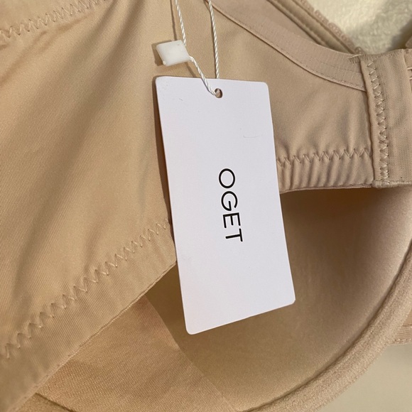 OGET Women's Breastfeeding Bra: Underwire Nude 38DD NWT - Picture 7 of 7